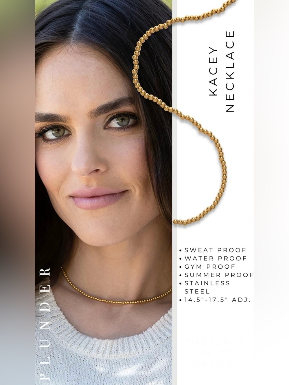 NEW Plunder Kacey Necklace